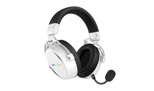 Słuchawki dla graczy Hator HYPERGANG 3 Wireless bezprzewodowe białe