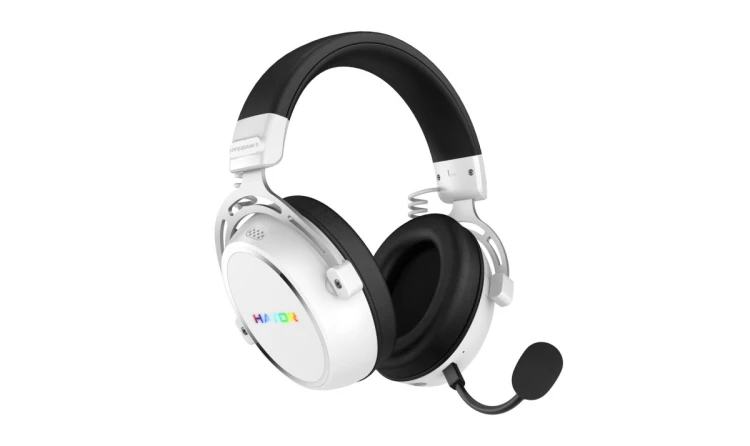Słuchawki dla graczy Hator HYPERGANG 3 Wireless bezprzewodowe białe