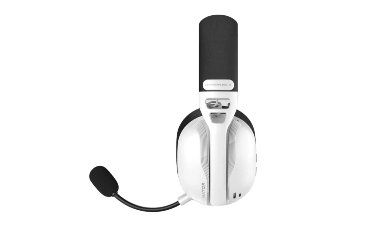 Słuchawki dla graczy Hyperpunk 3 Wireless bezprzewodowe białe