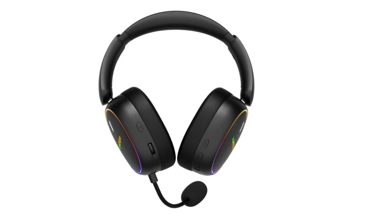 Słuchawki dla graczy Hator Phoenix 2 Wireless bezprzewodowe czarne