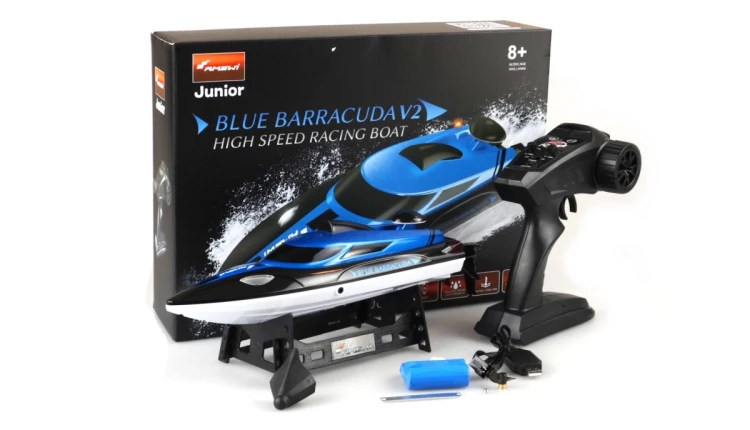 Amewi RC Boat Niebieska bateria litowo-jonowa Barracuda 1100mAh/14+