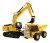 Zestaw 2w1 Amewi Kipper & Kettenbagger 1:24 RTR 6+