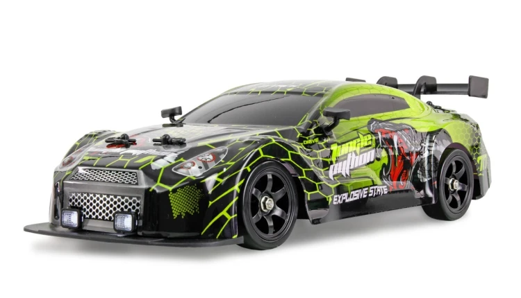 Samochód Amewi RC Drift Sport GTR 4WD 1:16 RTR zielony