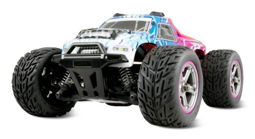 Amewi Hyper Go MAX20 Monster Truck Li-Po 750mAh niebieski/różowy