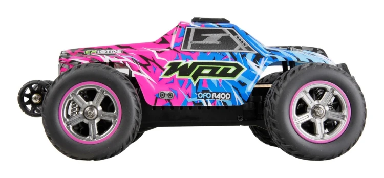 Amewi Hyper Go MAX20 Monster Truck Li-Po 750mAh niebieski/różowy