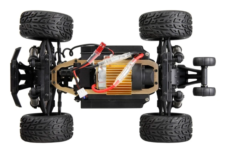 Amewi Hyper Go MAX20 Monster Truck Li-Po 750mAh niebieski/pomarańczowy