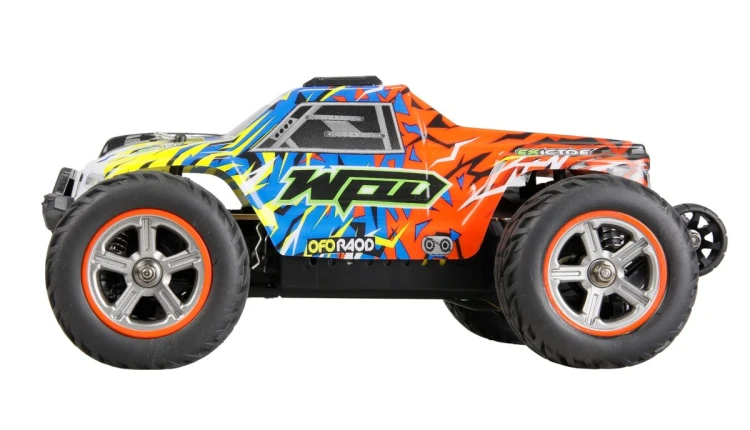 Amewi Hyper Go MAX20 Monster Truck Li-Po 750mAh niebieski/pomarańczowy
