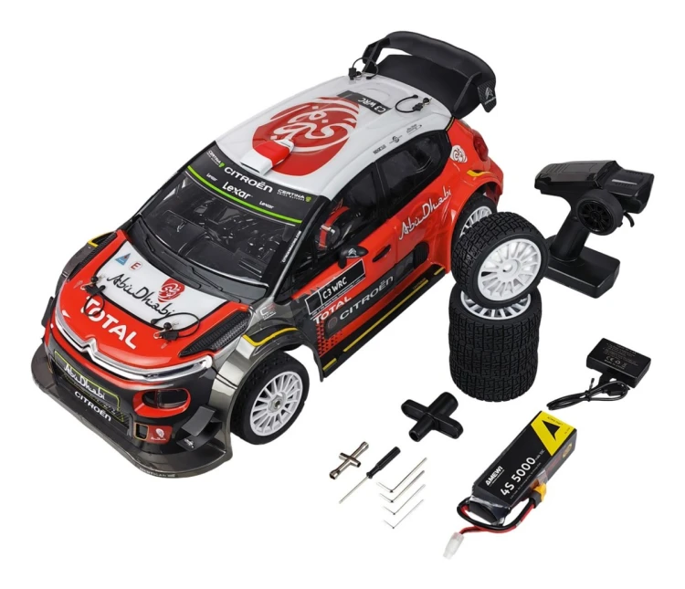 Amewi C3 WRC zdalnie sterowany model Samochód rajdowy Silnik elektryczny 1:7