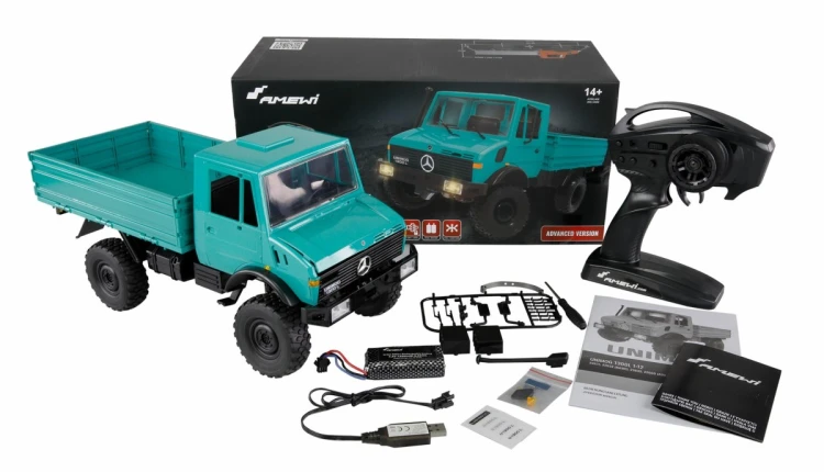 Amewi Mercedes-Benz Unimog Advanced 4WD 1:12 RTR benzyna