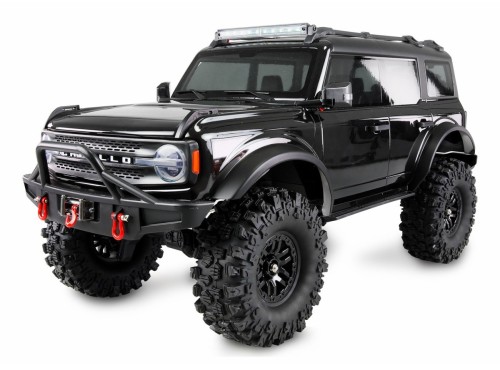 Samochód zdalnie sterowany Amewi AMXRock Caballo Crawler 4WD 1:10 ARTR, kolor czarno-metaliczny