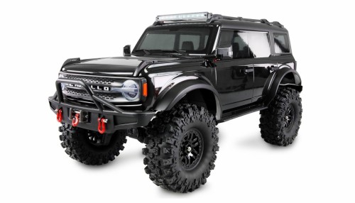 Samochód zdalnie sterowany Amewi AMXRock Caballo Crawler 4WD 1:10 ARTR, kolor czarno-metaliczny