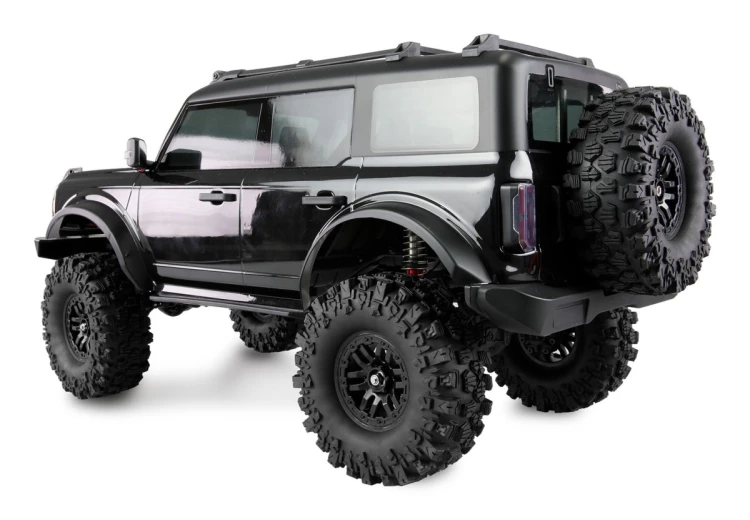 Samochód zdalnie sterowany Amewi AMXRock Caballo Crawler 4WD 1:10 ARTR, kolor czarno-metaliczny