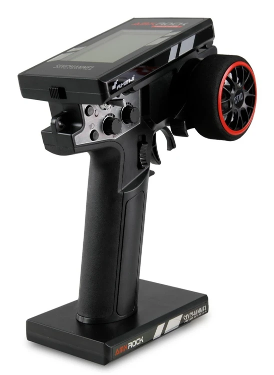 Samochód zdalnie sterowany Amewi AMXRock Caballo Crawler 4WD 1:10 ARTR, kolor czarno-metaliczny