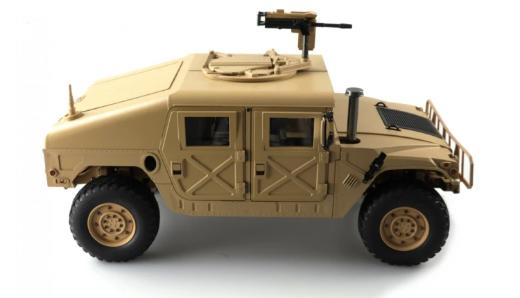 Amewi RC Car US Ciężarówka 4x4 HUMVEE Li-Po Akumulator 4500mAh piasek/14