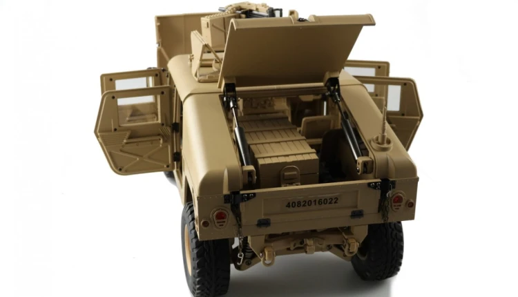 Amewi RC Car US Ciężarówka 4x4 HUMVEE Li-Po Akumulator 4500mAh piasek/14