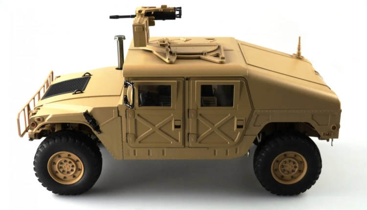 Amewi RC Car US Ciężarówka 4x4 HUMVEE Li-Po Akumulator 4500mAh piasek/14