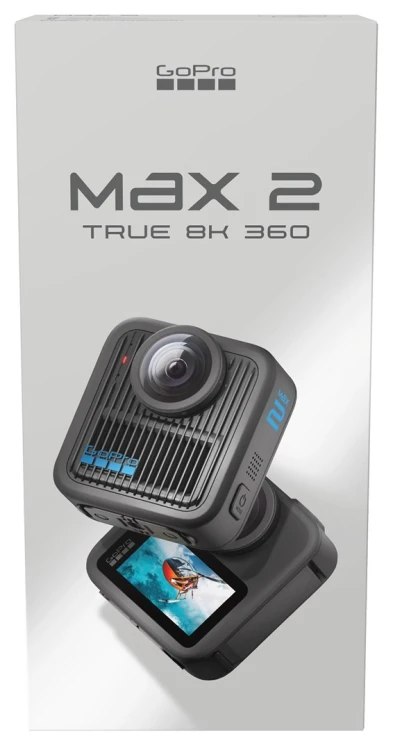 GoPro MAX2 aparat do fotografii sportowej 29,5 MP 8K Ultra HD 25,4 / 2,3 mm (1 / 2.3") Wi-Fi 195 g