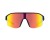 Okulary rowerowe Red Bull Spect Dundee - black/brown/red mirror CAT3