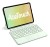 Inateck KB04122 27,9 cm (11") Folio Zielony