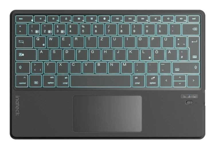 Inateck KB01104_GRAY część zamienna / akcesorium do tabletów Klawiatura