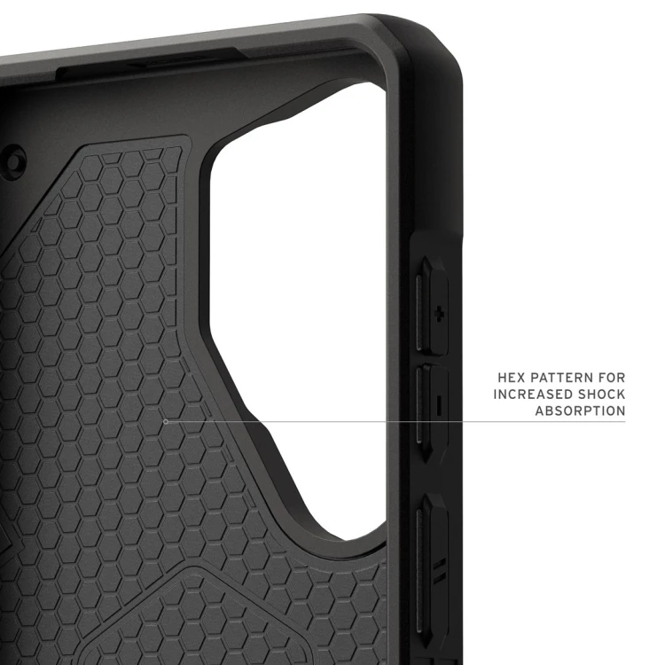 Urban Armor Gear Monarch Pro Kevlar pokrowiec na telefon komórkowy 17,5 cm (6.9") Czarny
