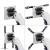 Neomounts DS70-256BL1 uchwyt / stojak do monitorów 144,8 cm (57") Biurko Czarny