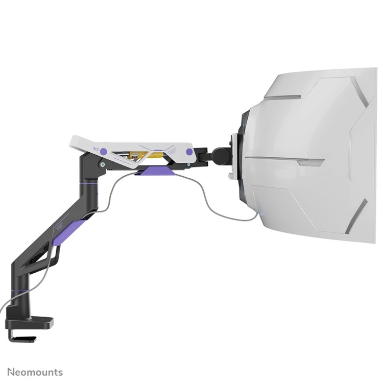 Neomounts DS70-256BL1 uchwyt / stojak do monitorów 144,8 cm (57") Biurko Czarny