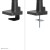 Neomounts DS70-256BL1 uchwyt / stojak do monitorów 144,8 cm (57") Biurko Czarny