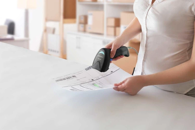 Skaner kodów kreskowych Datalogic QuickScan I QD2220, Kit