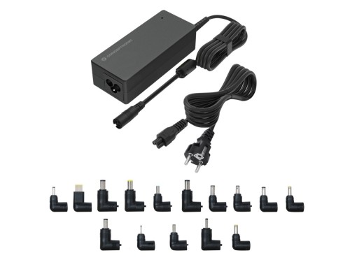 Conceptronic OZUL08B15 adapter zasilający/ inwentor Wewnętrzna 90 W Czarny