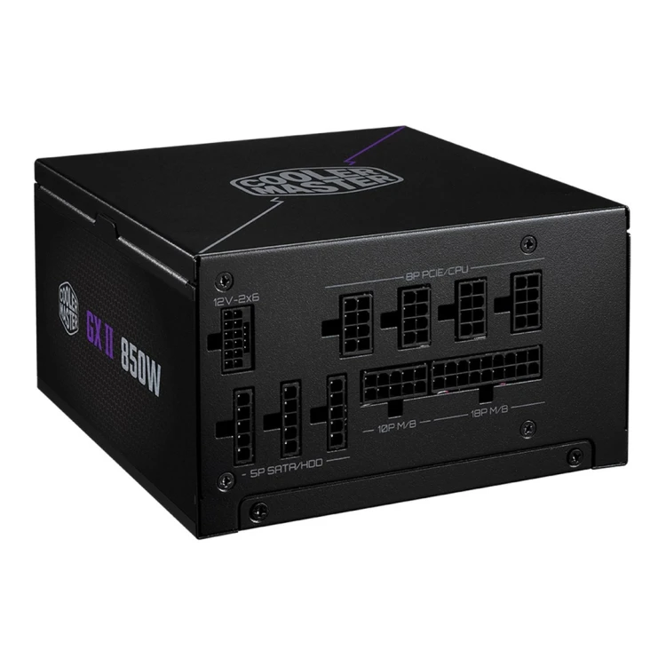 Cooler Master GX II Gold 850 ATX 3.1 moduł zasilaczy 850 W 24-pin ATX Czarny