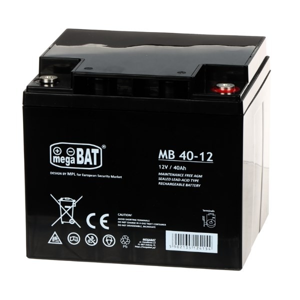 Akumulator 12V/40AH-MB megaBAT