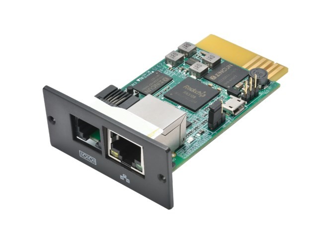 Moduł SNMP 1Gbps PowerWalker dla UPS VFI CG, CPG, CPH, C LCD, CRM, CRS, CW, RMG