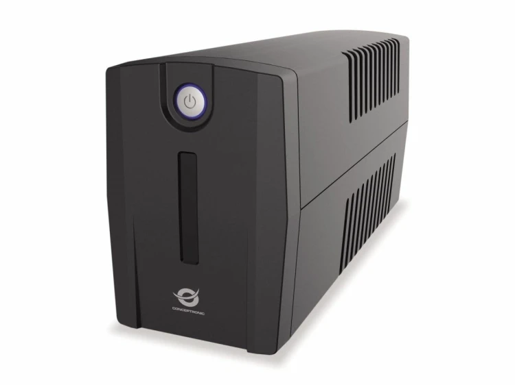 Zasilacz awaryjny CONCEPTRONIC UPS 1000VA/600W/2xSchuko/HID USB/RJ45in/Out czarny