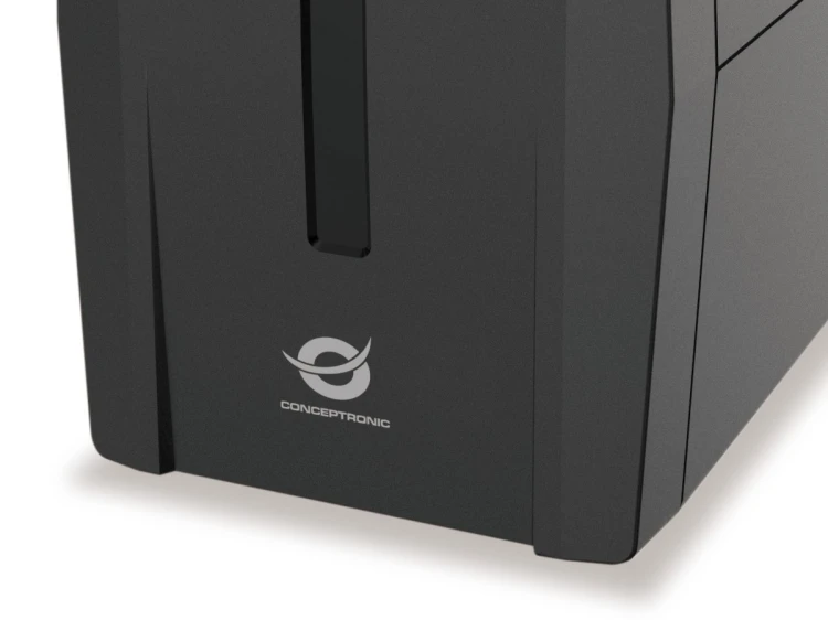 Zasilacz awaryjny UPS Conceptronic 850 VA/480 W/2xUK/HID USB/RJ45in/Out/AVR sw