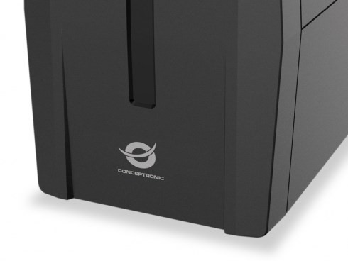 Zasilacz awaryjny UPS Conceptronic 850VA/480W/4xIEC/HID USB/RJ45in/Out/AVR sw