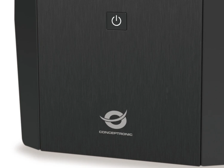 Zasilacz awaryjny UPS Conceptronic 1200VA/720W/4xUK/HID USB/RJ45in/Out/AVR sw