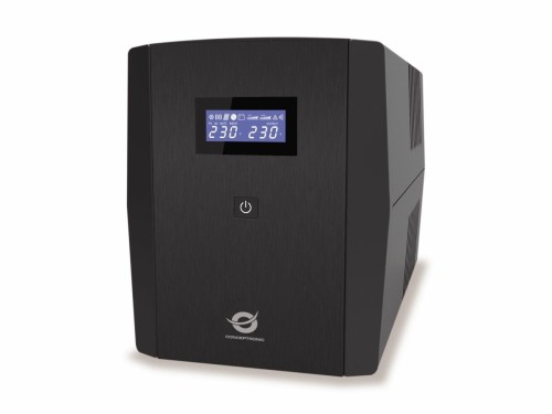 Zasilacz awaryjny UPS Conceptronic 1500VA/900W/2xSchuko/3xIEC/USB/RJ45/AVR bk