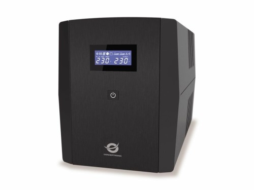 Zasilacz awaryjny UPS Conceptronic 1500VA/900W/2xSchuko/3xIEC/USB/RJ45/AVR bk