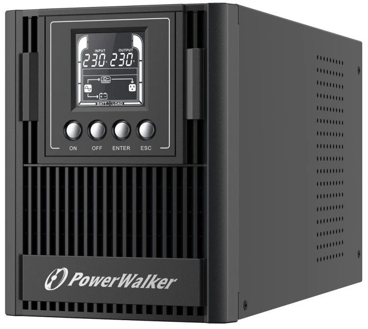 UPS Bluewalker PowerWalker VFI 1000 AT - RS-232, USB - Złącza wyjściowe: 3 (10122180)