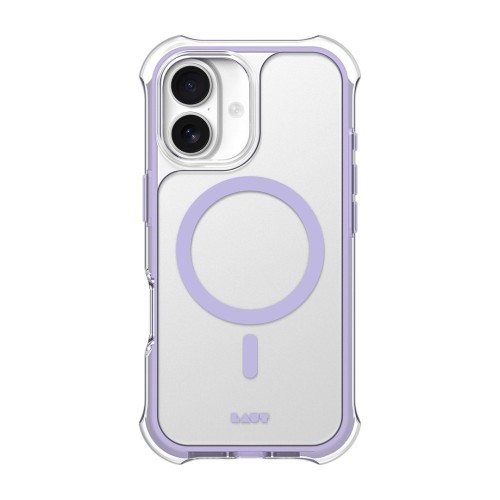 LAUT AERO PROTECT pokrowiec na telefon komórkowy 17,5 cm (6.9") Fioletowy, Przezroczysty