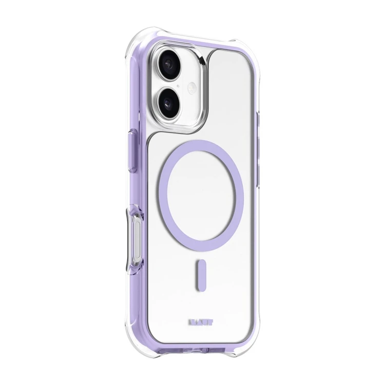 LAUT AERO PROTECT pokrowiec na telefon komórkowy 17,5 cm (6.9") Fioletowy, Przezroczysty