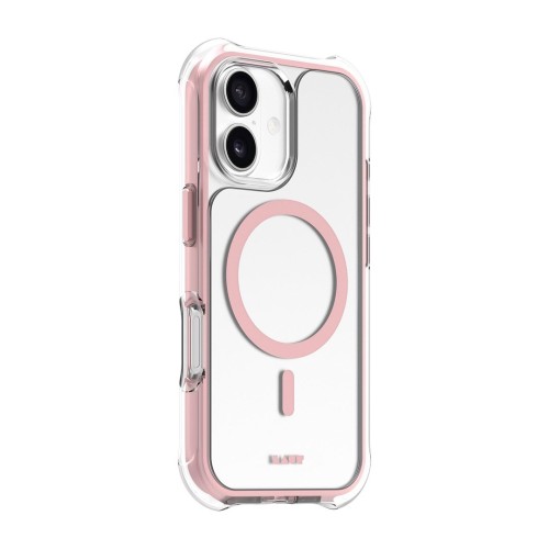 LAUT AERO PROTECT pokrowiec na telefon komórkowy 16 cm (6.3") Różowy, Przezroczysty