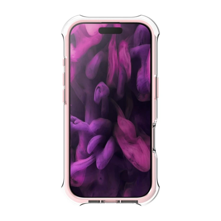 LAUT AERO PROTECT pokrowiec na telefon komórkowy 16 cm (6.3") Różowy, Przezroczysty