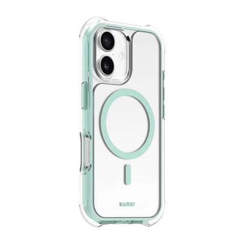LAUT AERO PROTECT pokrowiec na telefon komórkowy 16 cm (6.3") Miętowy, Przezroczysty