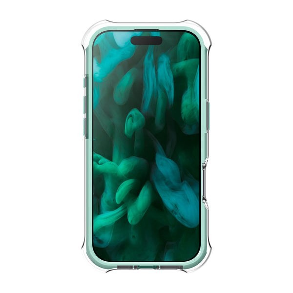 LAUT AERO PROTECT pokrowiec na telefon komórkowy 16 cm (6.3") Miętowy, Przezroczysty