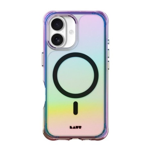 LAUT AERO HOLO pokrowiec na telefon komórkowy 16 cm (6.3") Wielobarwny, Przezroczysty