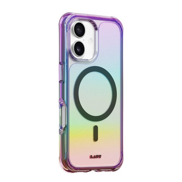 LAUT AERO HOLO pokrowiec na telefon komórkowy 16 cm (6.3") Wielobarwny, Przezroczysty