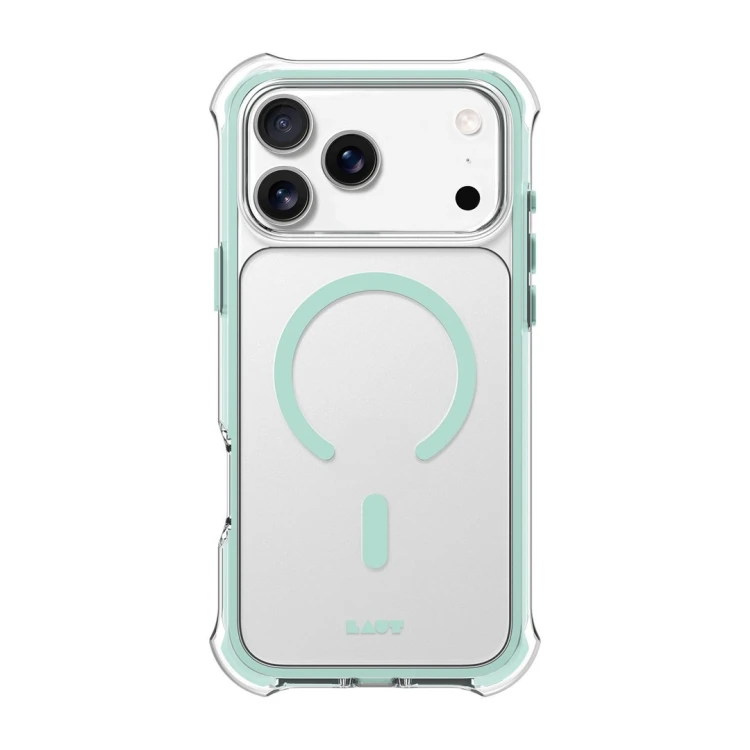 LAUT AERO PROTECT pokrowiec na telefon komórkowy 17,5 cm (6.9") Miętowy, Przezroczysty