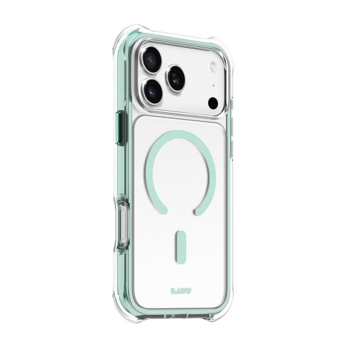 LAUT AERO PROTECT pokrowiec na telefon komórkowy 17,5 cm (6.9") Miętowy, Przezroczysty